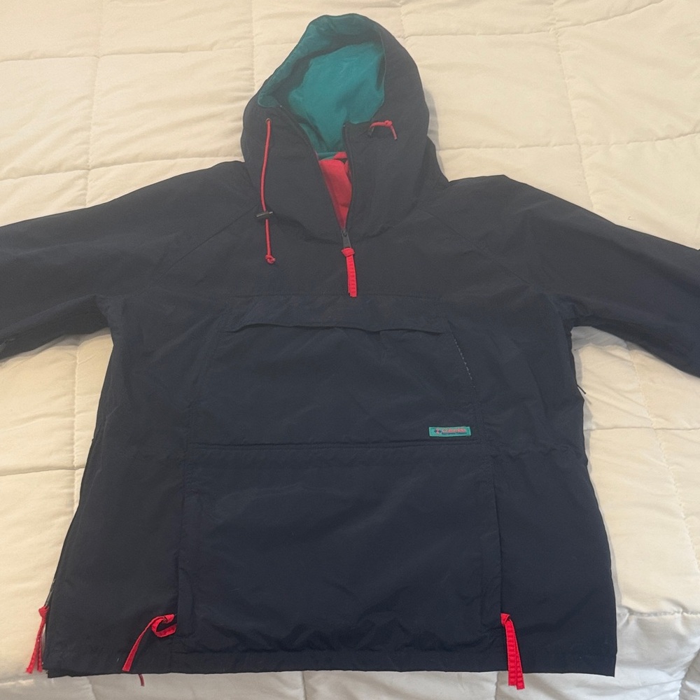 Columbia Men’s Lrg Navy windbreaker